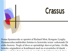 Tablet Screenshot of crassus.dk